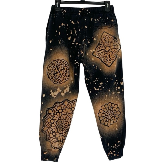 Nike Sweatpants Mens Size Small Unisex Joggers Sweats Leisure Pant Cropped Black - Picture 2 of 15